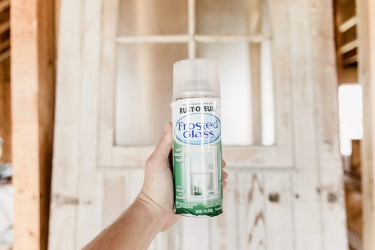 Frosted Glass Spray Paint How to Create Stylish Home Decor with this