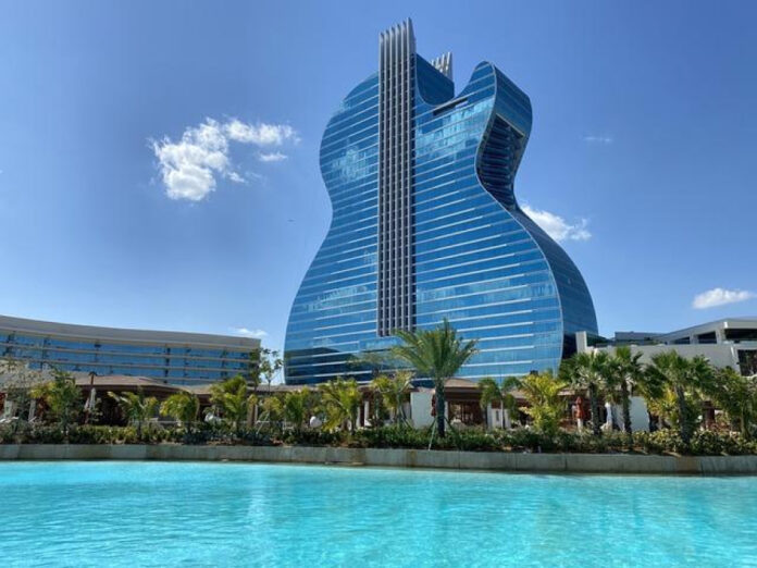The Guitar Hotel Pool: A Unique Oasis for Guests