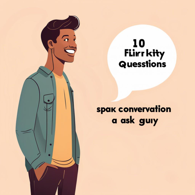 10 Flirty Questions to Ask a Guy: Spark Conversation 10 Flirty Questions to Ask a Guy: Spark Conversation