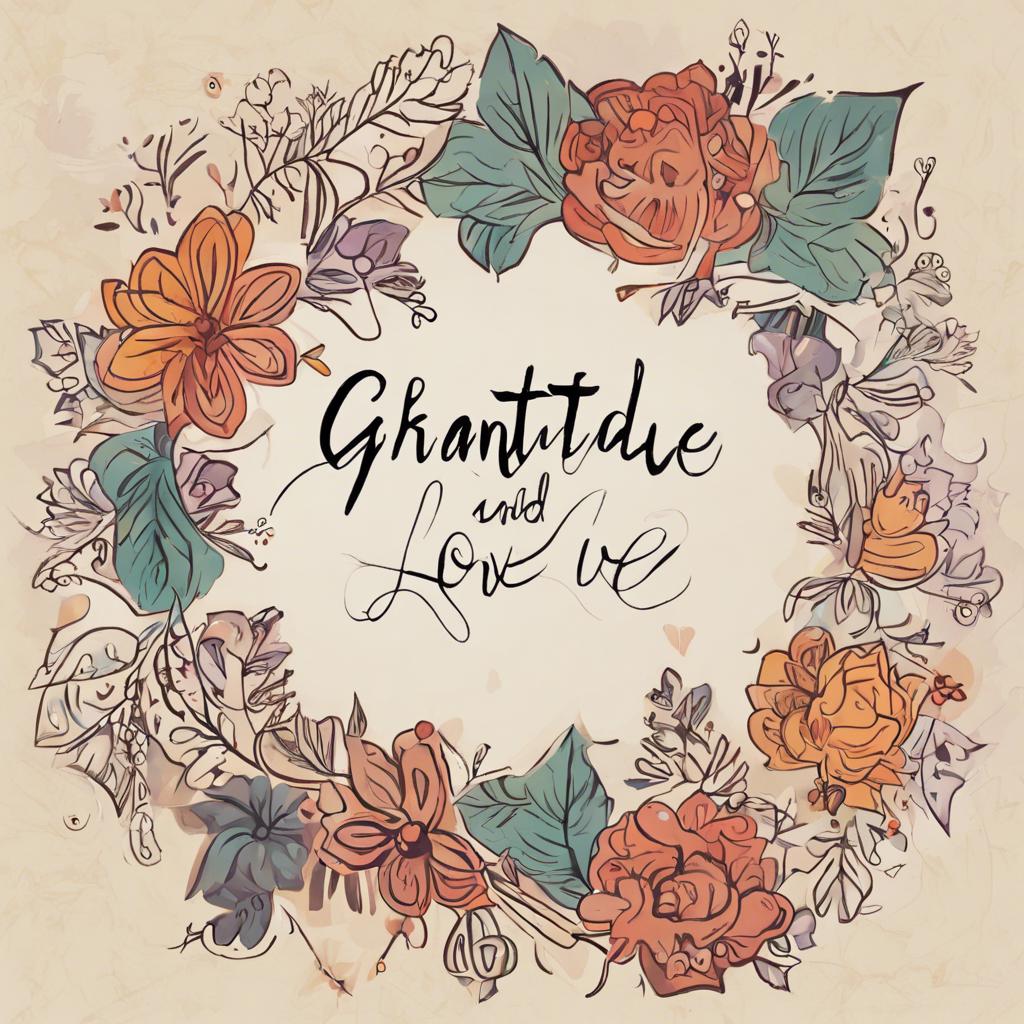 Expressing gratitude and love