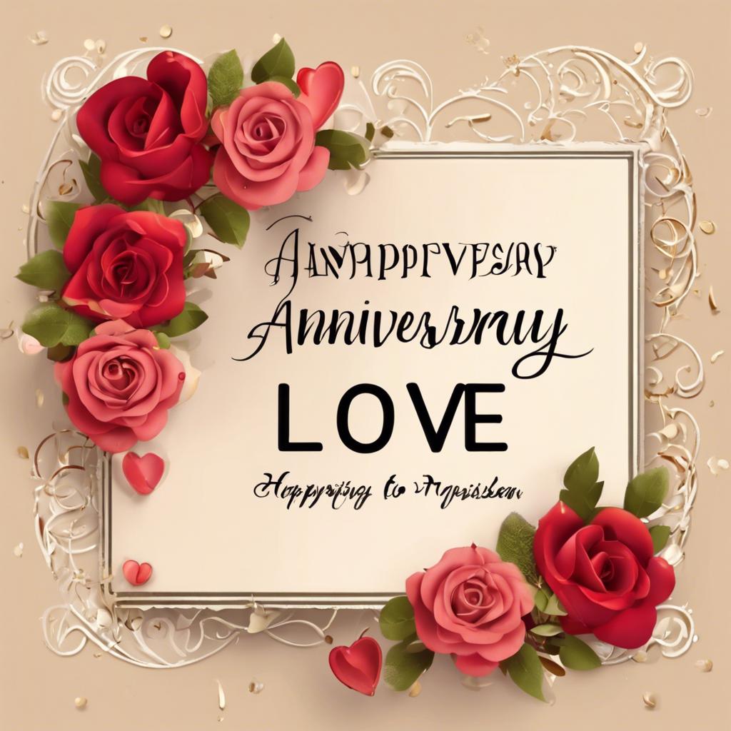 Heartfelt Wedding Anniversary Wishes to ⁣Express Your Love