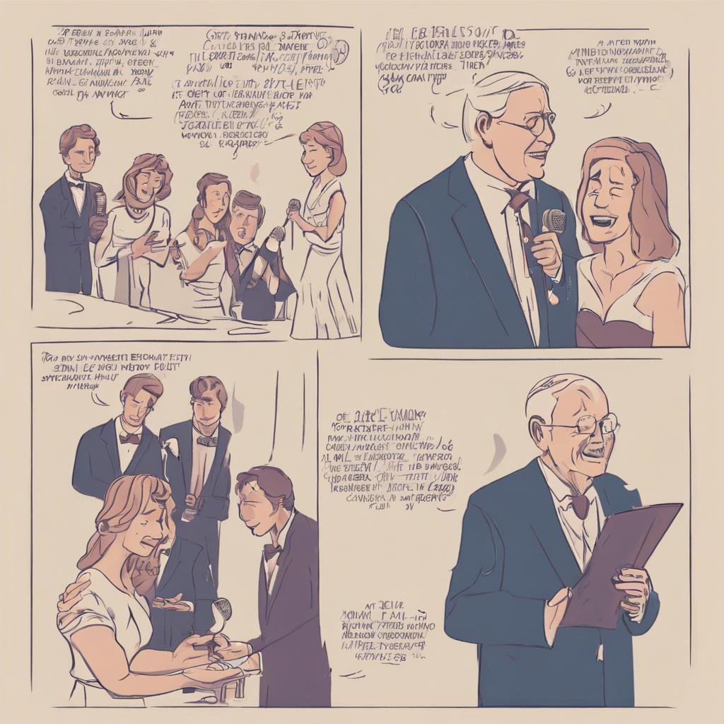 Heartfelt and sentimental speeches