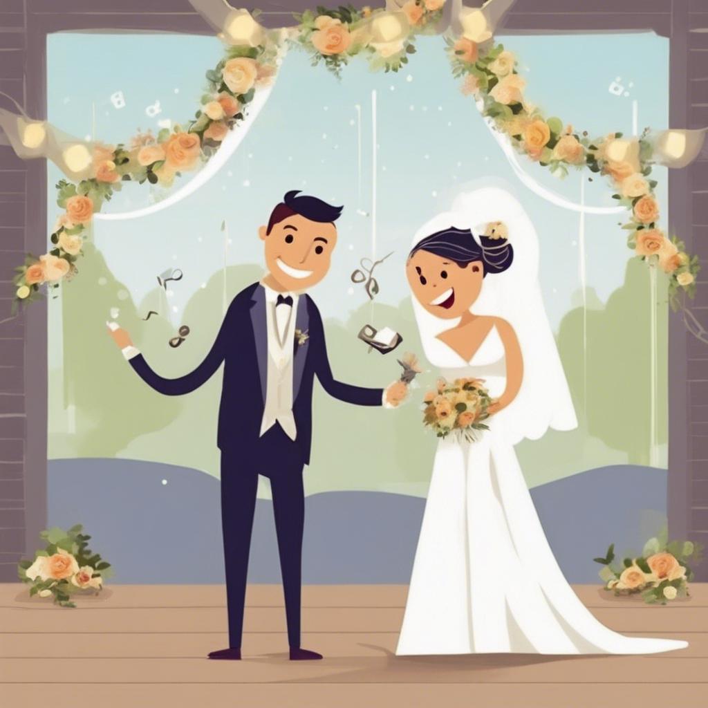 Lightening​ the Mood ‍with ⁤Funny Wedding Messages