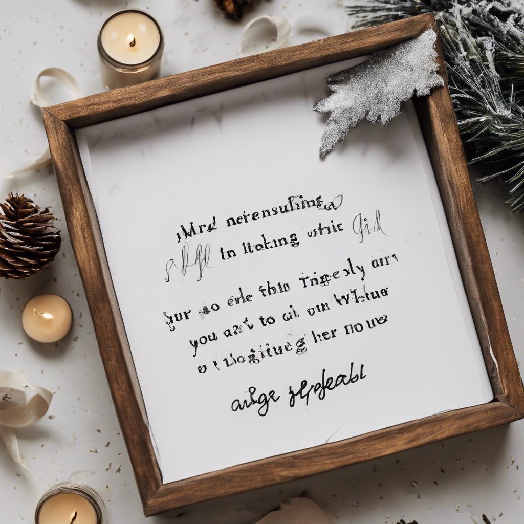 Personalized and Meaningful Gift Ideas