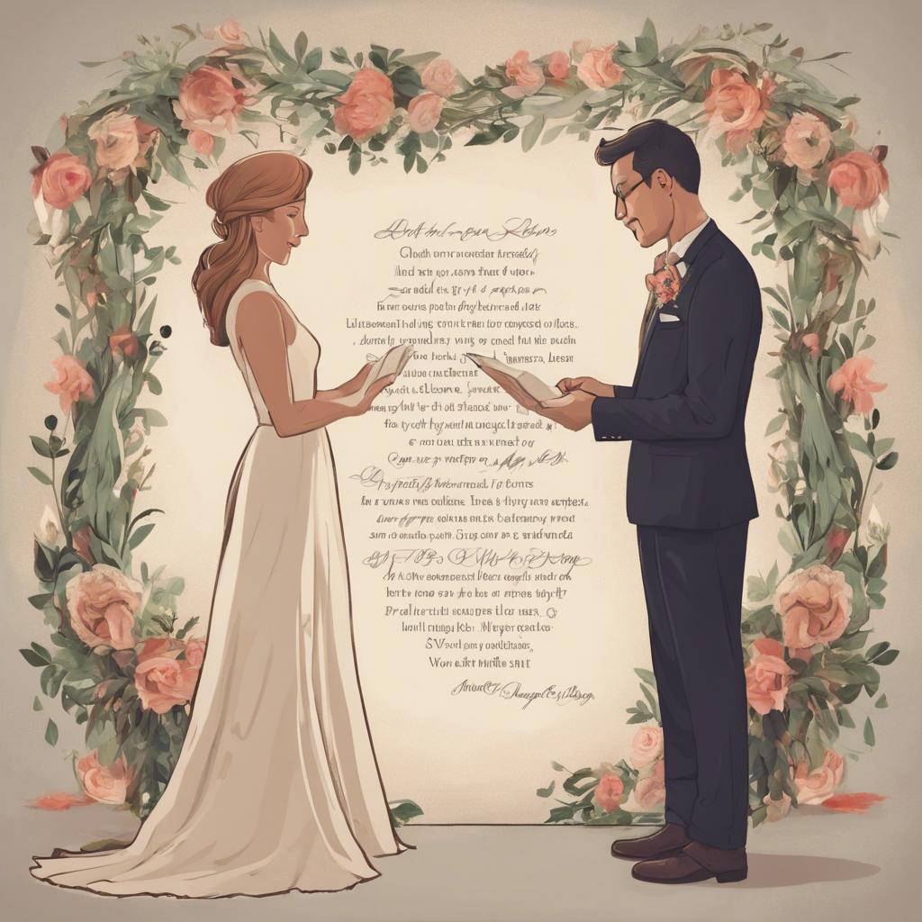 Personalized⁤ vows that ⁢reflect your unique love story