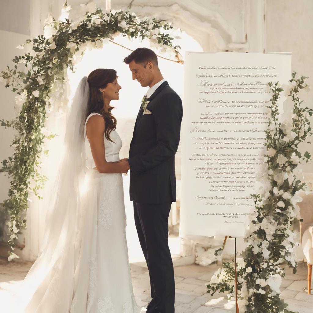 Personalizing Your Vows with Promises and Commitments
