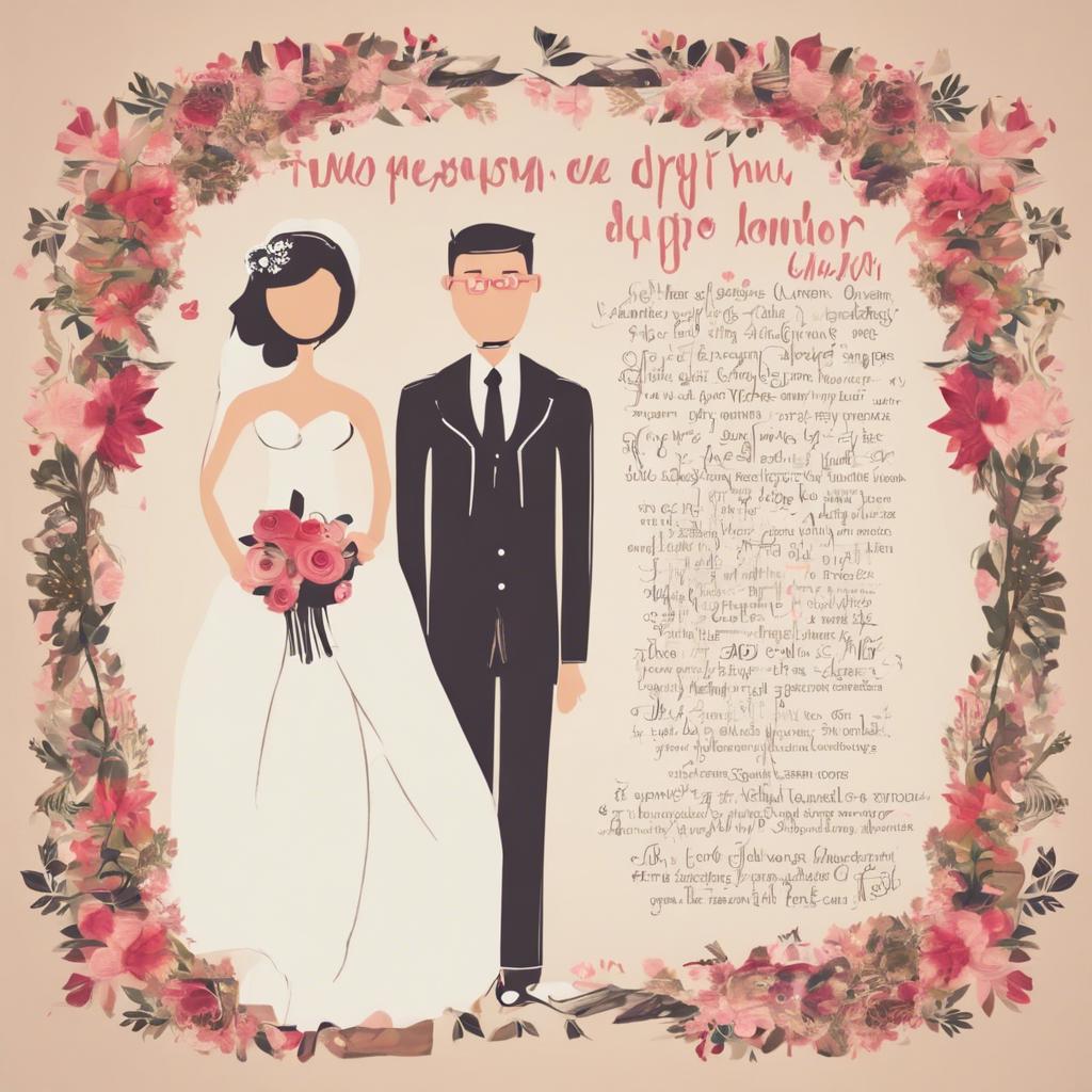 Quirky and Memorable Wedding Messages