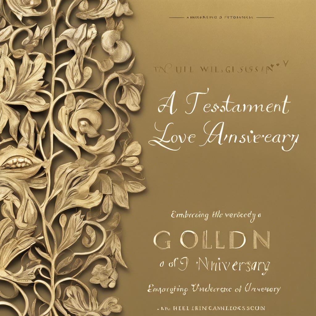 A Testament to Love: Embracing the Blessings of a Golden Anniversary