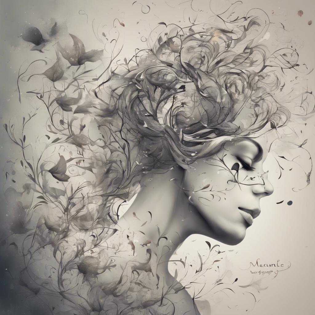 Using beautiful and poetic language to convey your feelings
